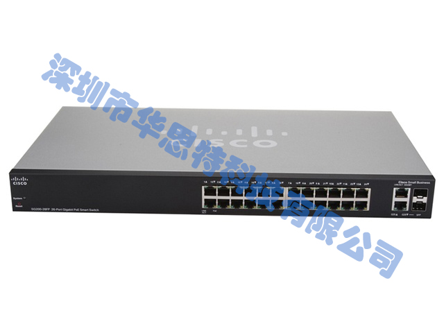 CISCO SG200-26FP-CN 千兆全POE交換機(jī)