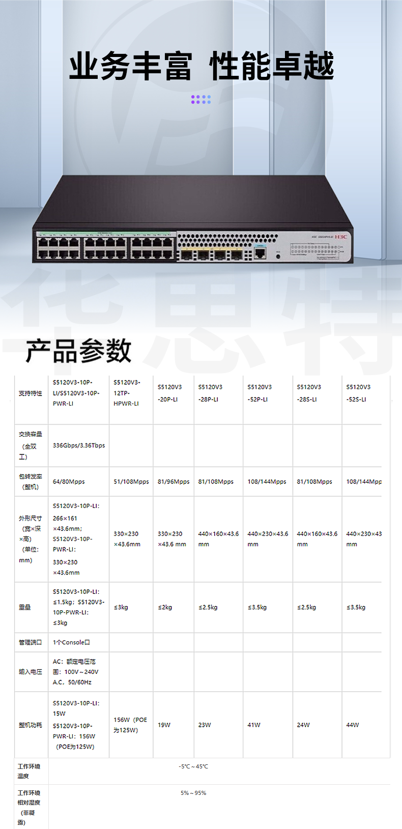 H3C交換機(jī) LS-5120V3-28P-LI